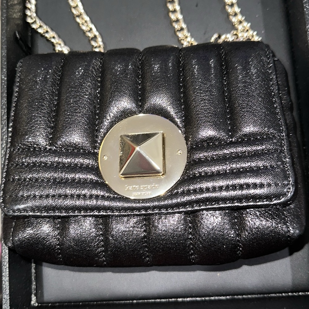 kate spade Black and Gold Bag - Picture 10 of 10